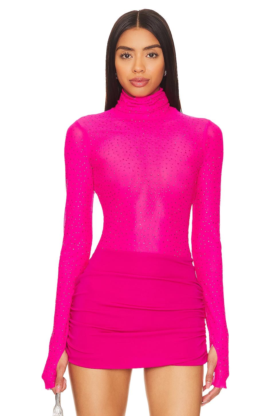 milo rhinestone bodysuit