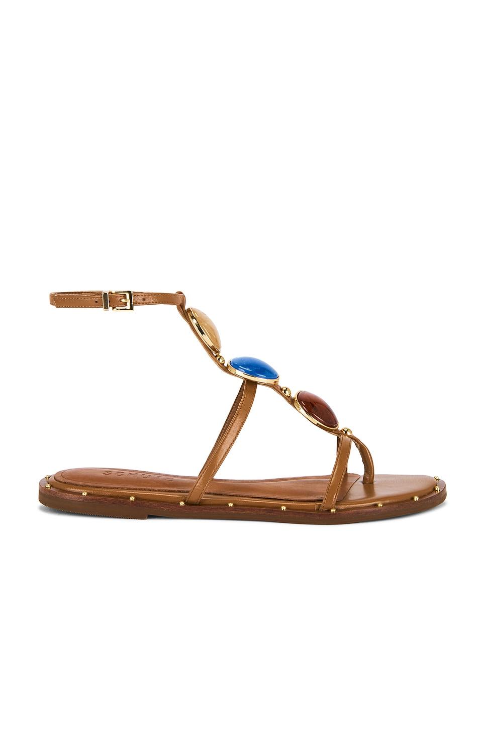 milos flat sandal