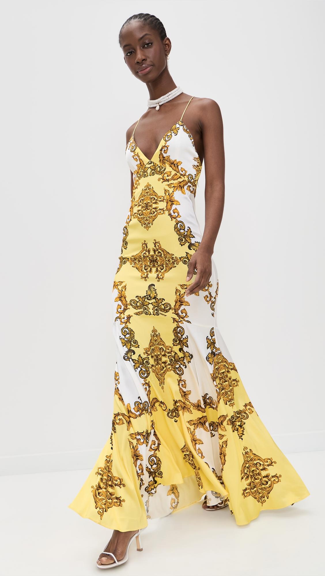 milta mermaid slip dress