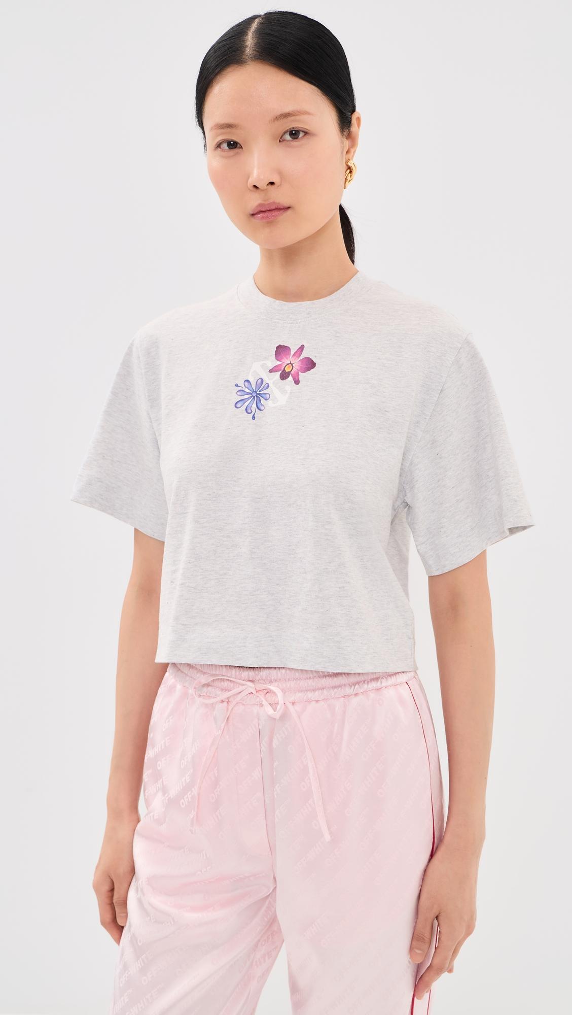 mini arrow soft life crop tee