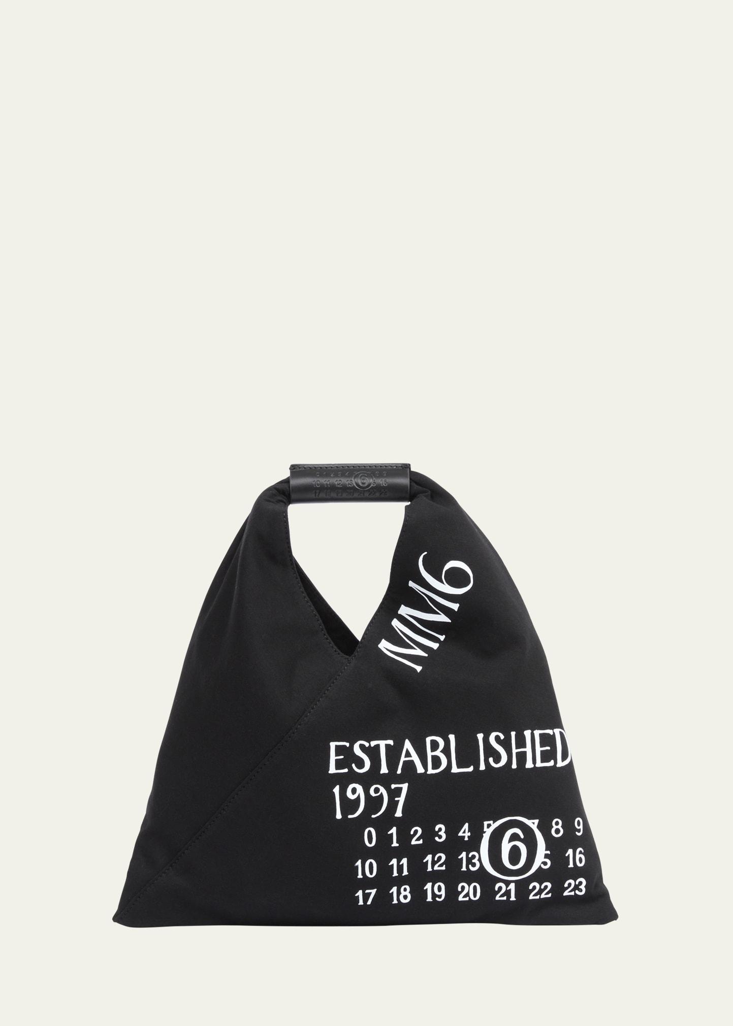 mini classic japanese established-print top-handle bag