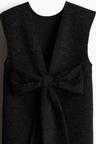 mini dress with bow at back