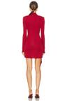 mini long sleeve johnson dress