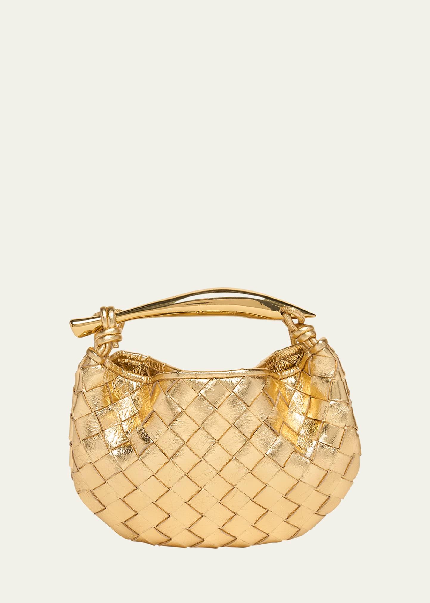 mini sardine metallic crossbody bag