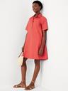 mini swing shirt dress