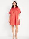 mini swing shirt dress