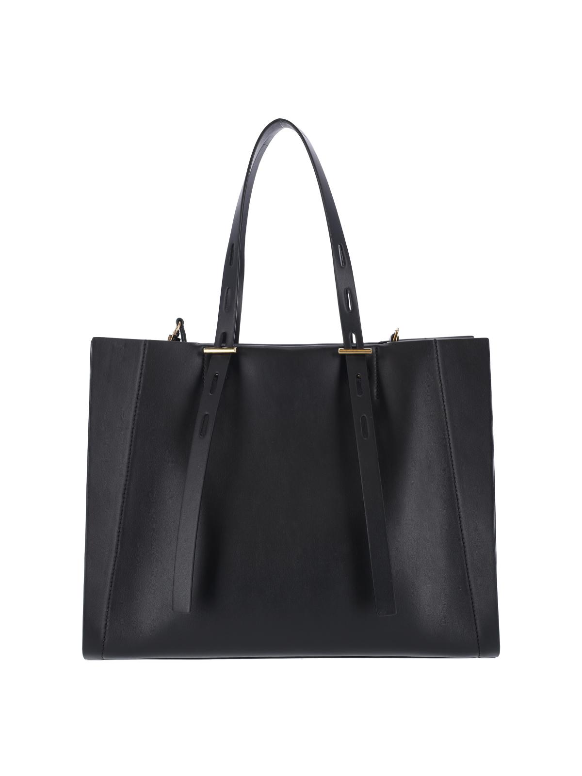 minobossi bags black leather - women