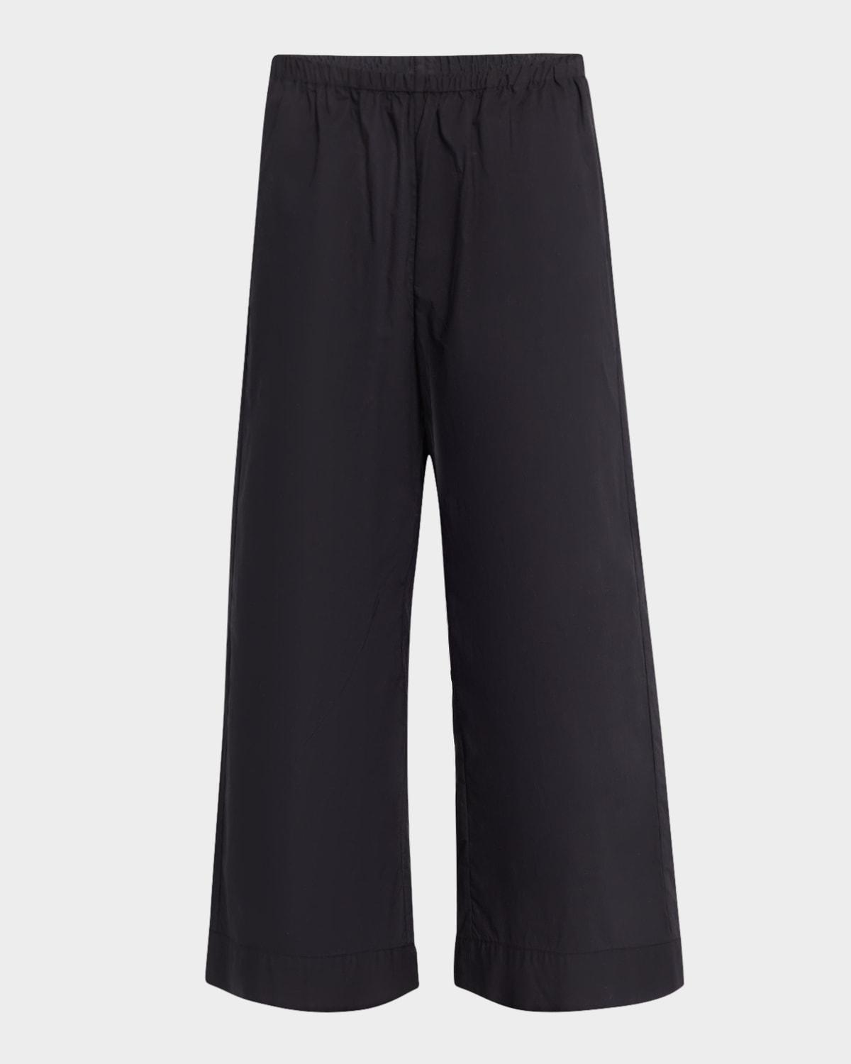 mirabello cropped wide-leg trousers