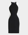miracle colorblock mini dress