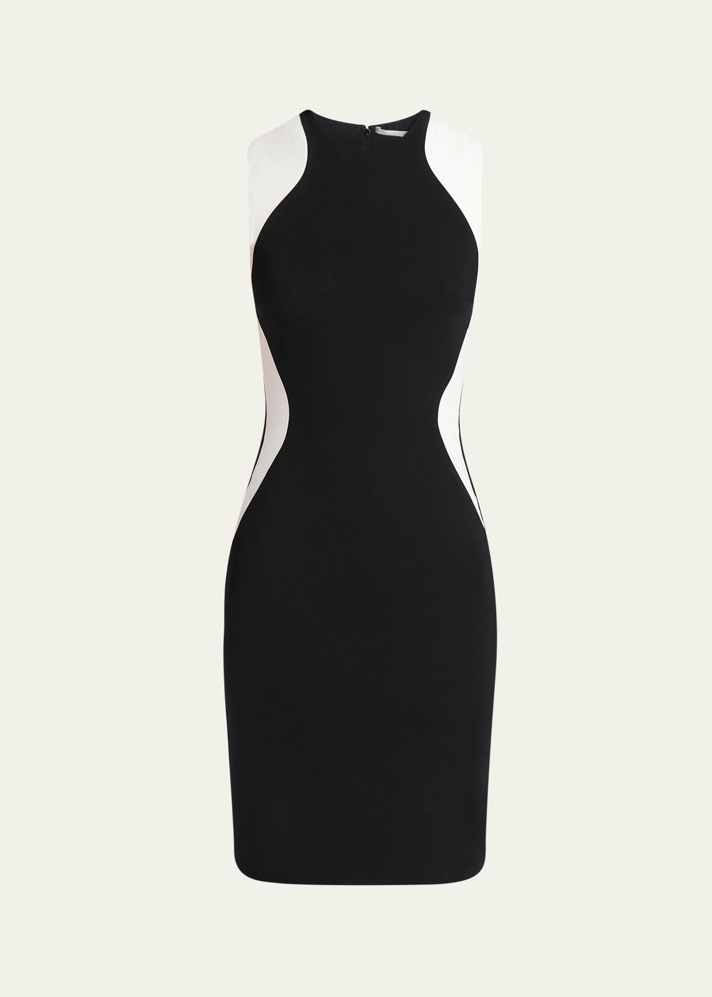 miracle colorblock mini dress