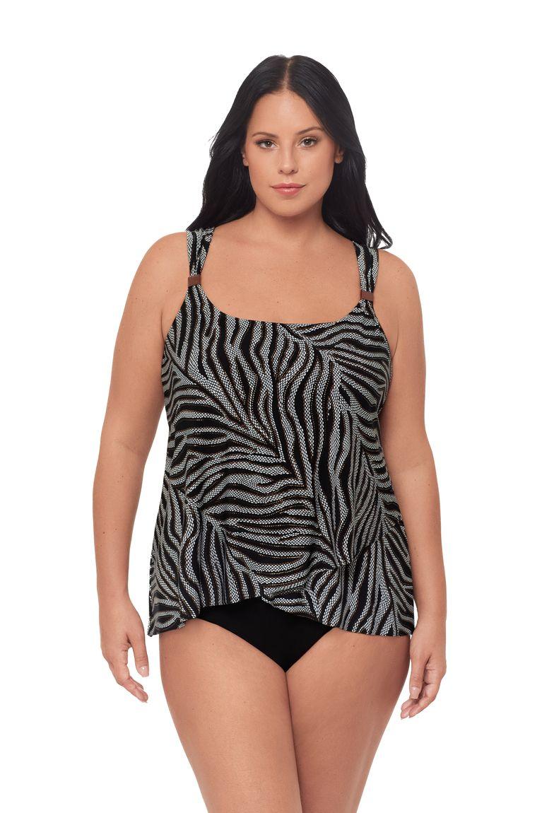 miraclesuit dazzle tankini top