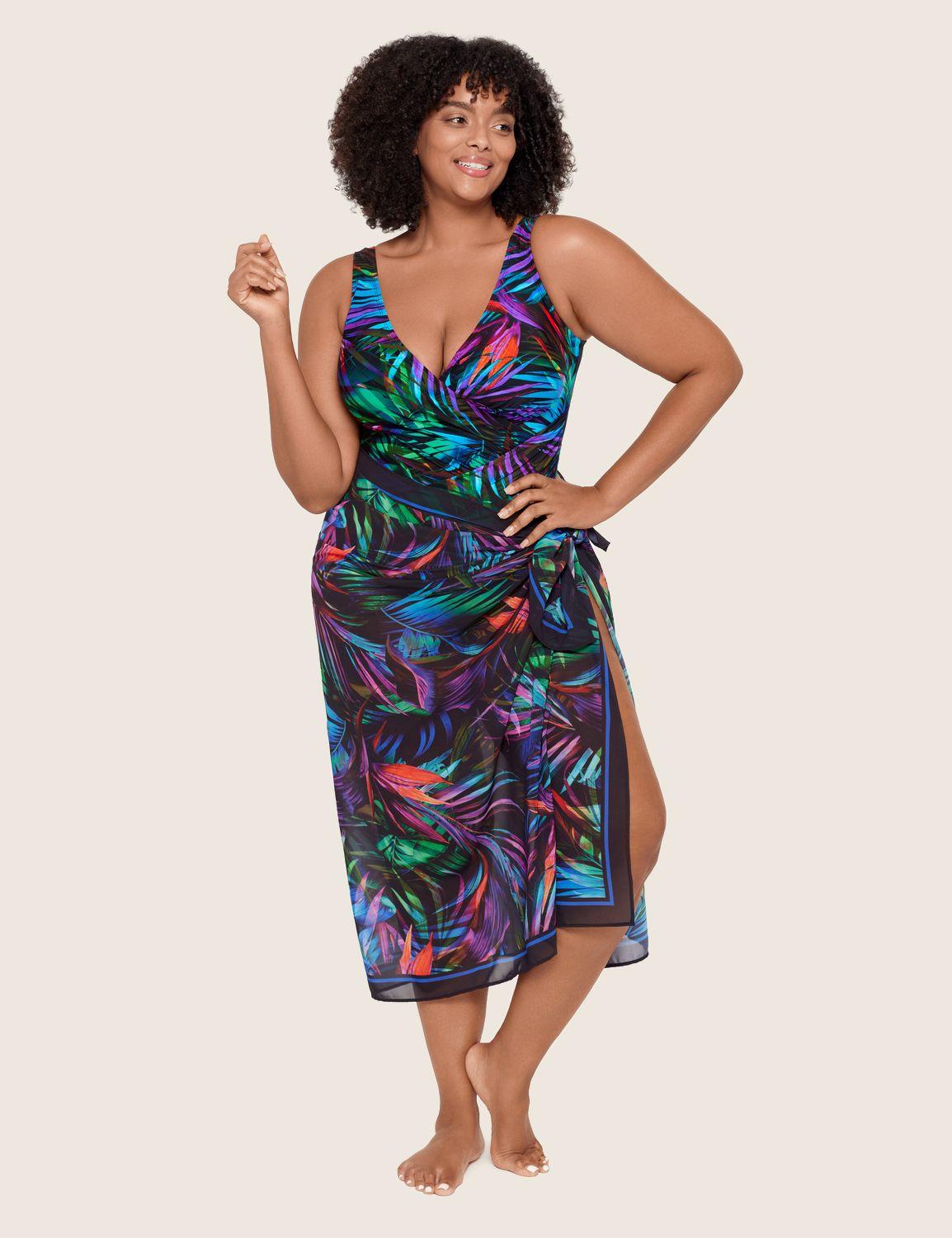 miraclesuit palma paradiso pareo - lane bryant exclusive