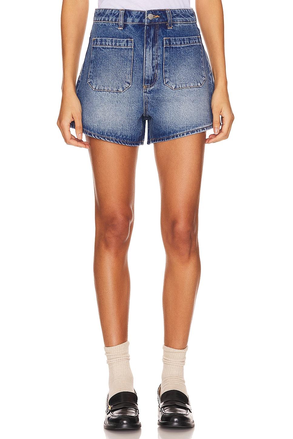 mirage short in vintage indigo
