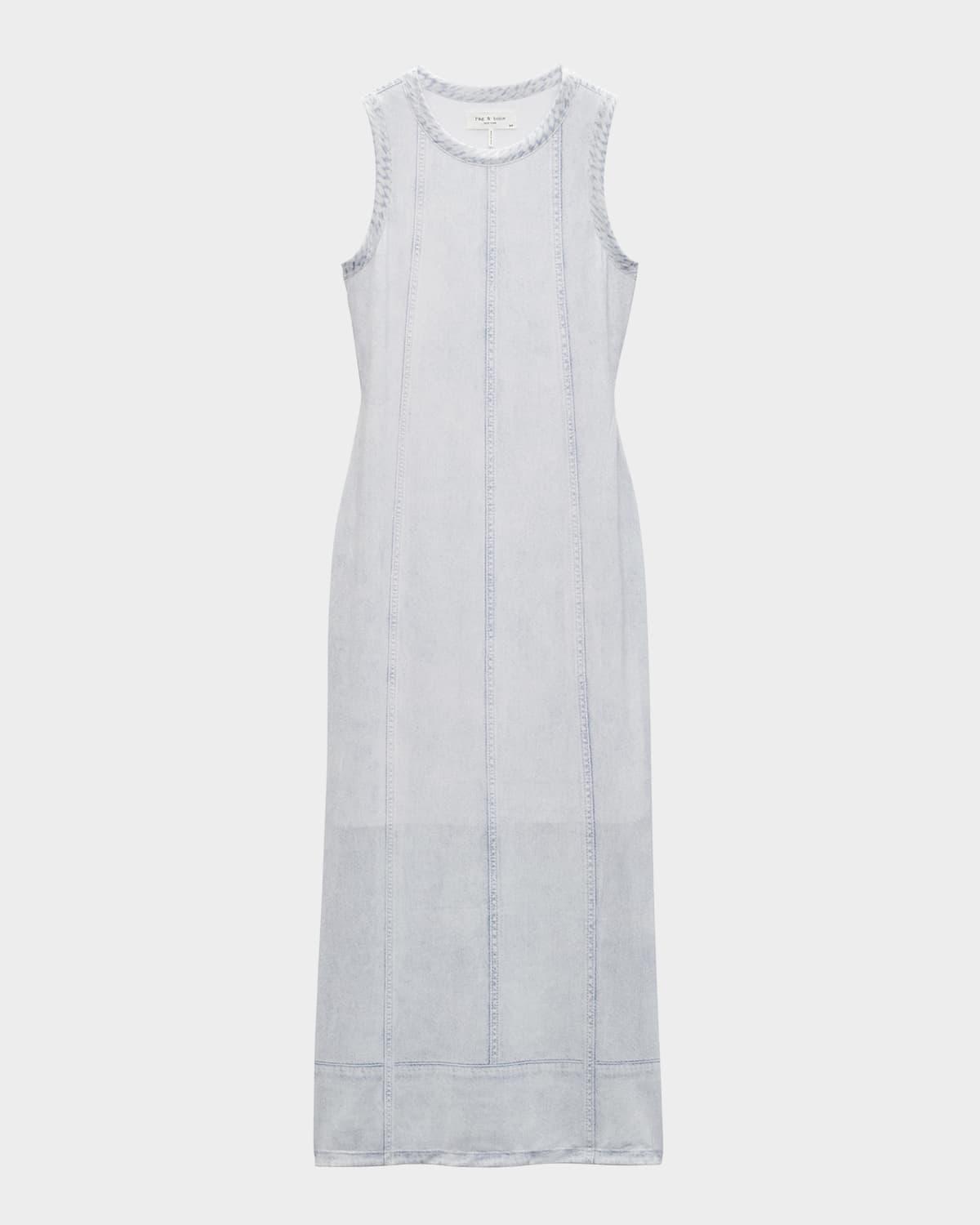 miramar mesh midi dress