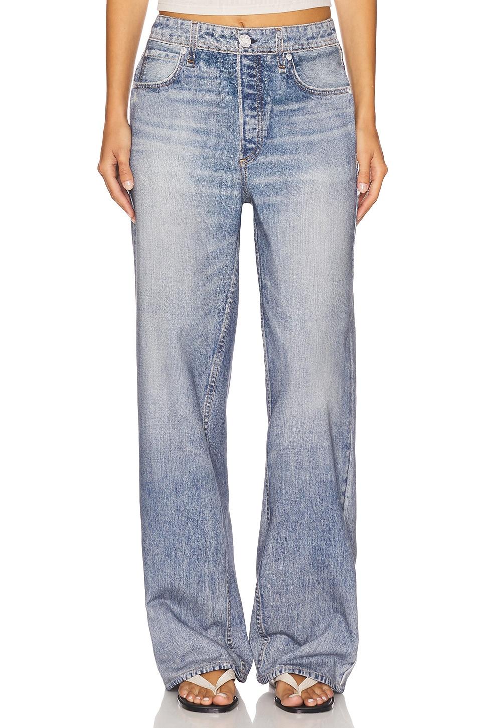 miramar terry wide leg jeans
