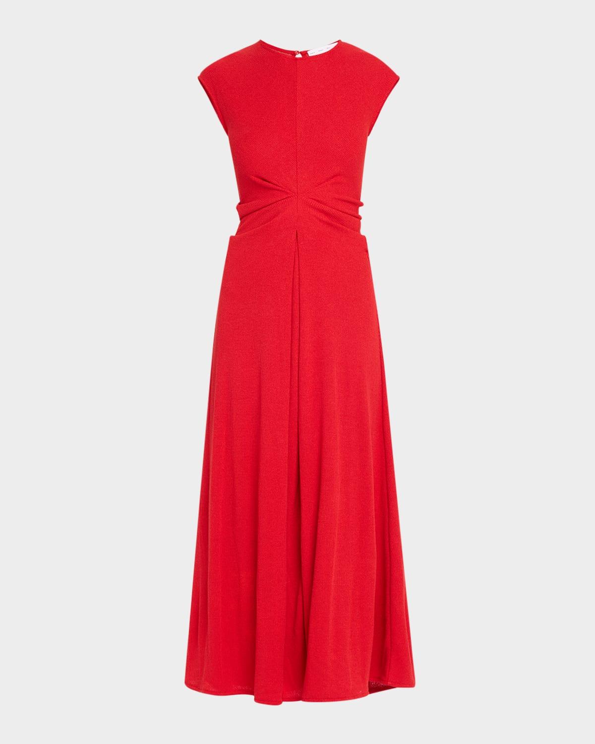 miranda twisted rib dress