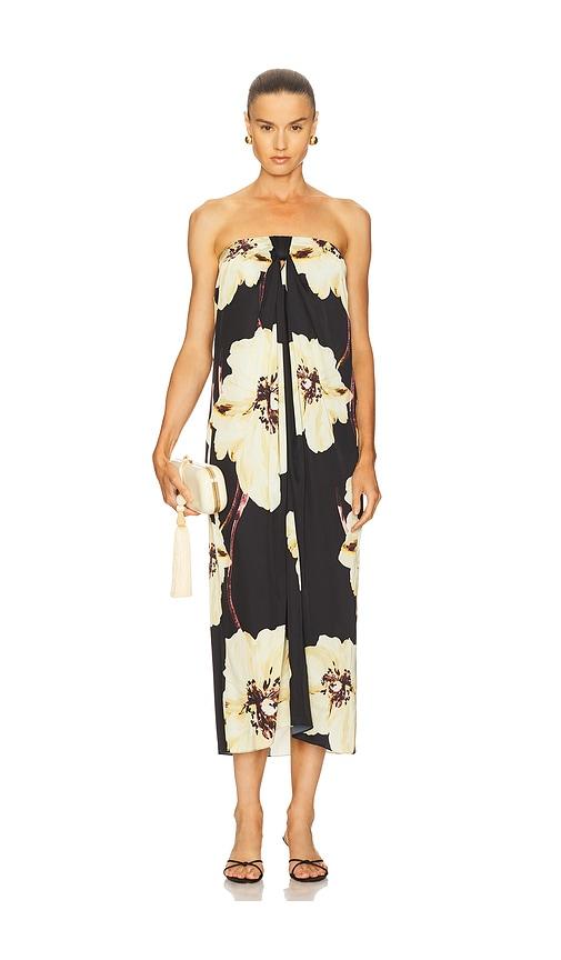misa los angeles clea dress in black.
