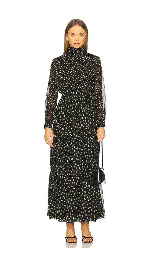 misa los angeles daphne dress in black.