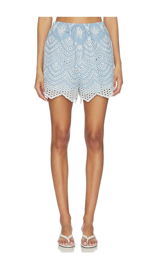 misa los angeles elias short in baby blue.