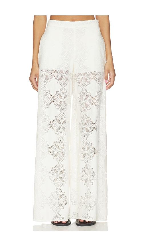 misa los angeles ravi pant in ivory.