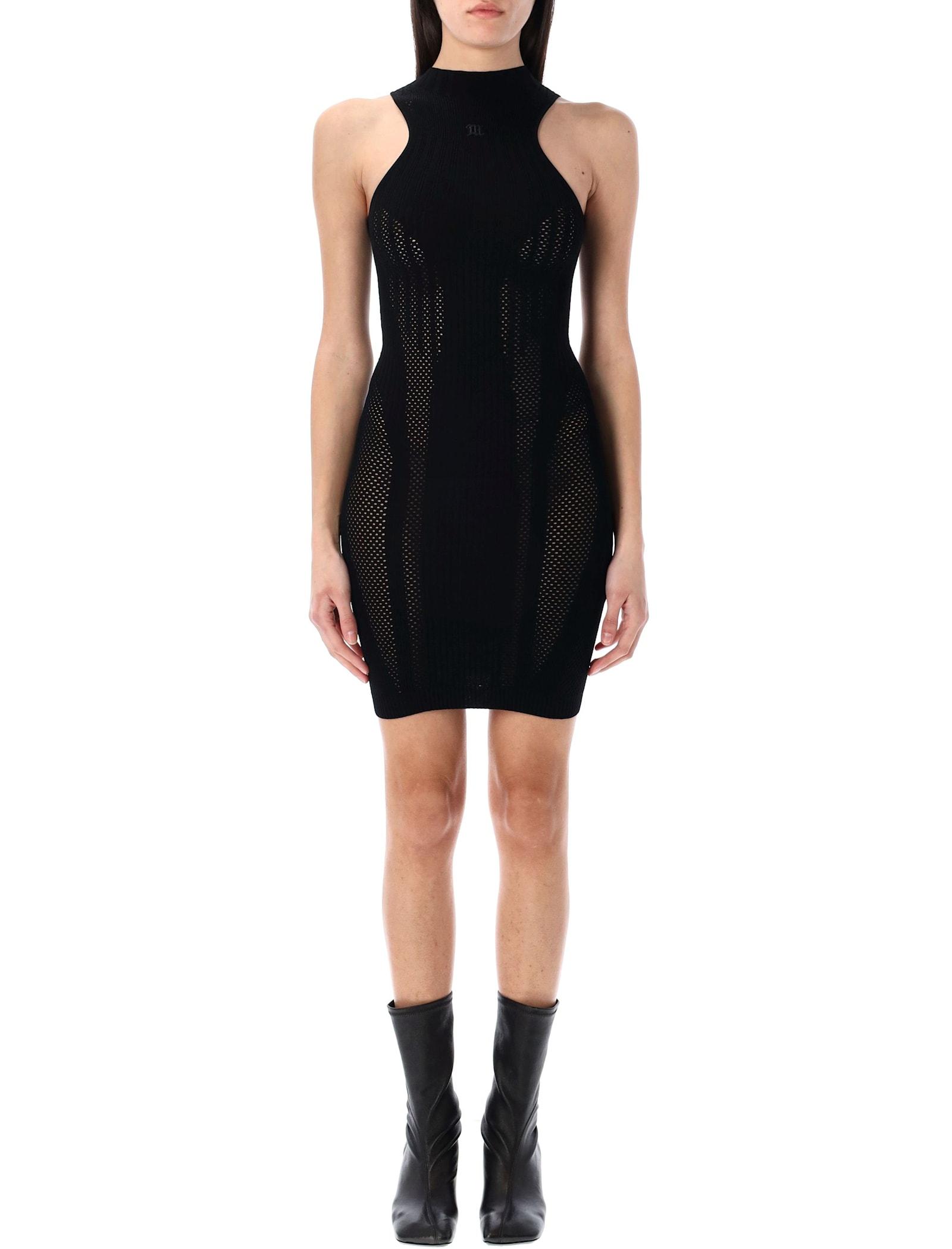 misbhv future sport halter mini dress