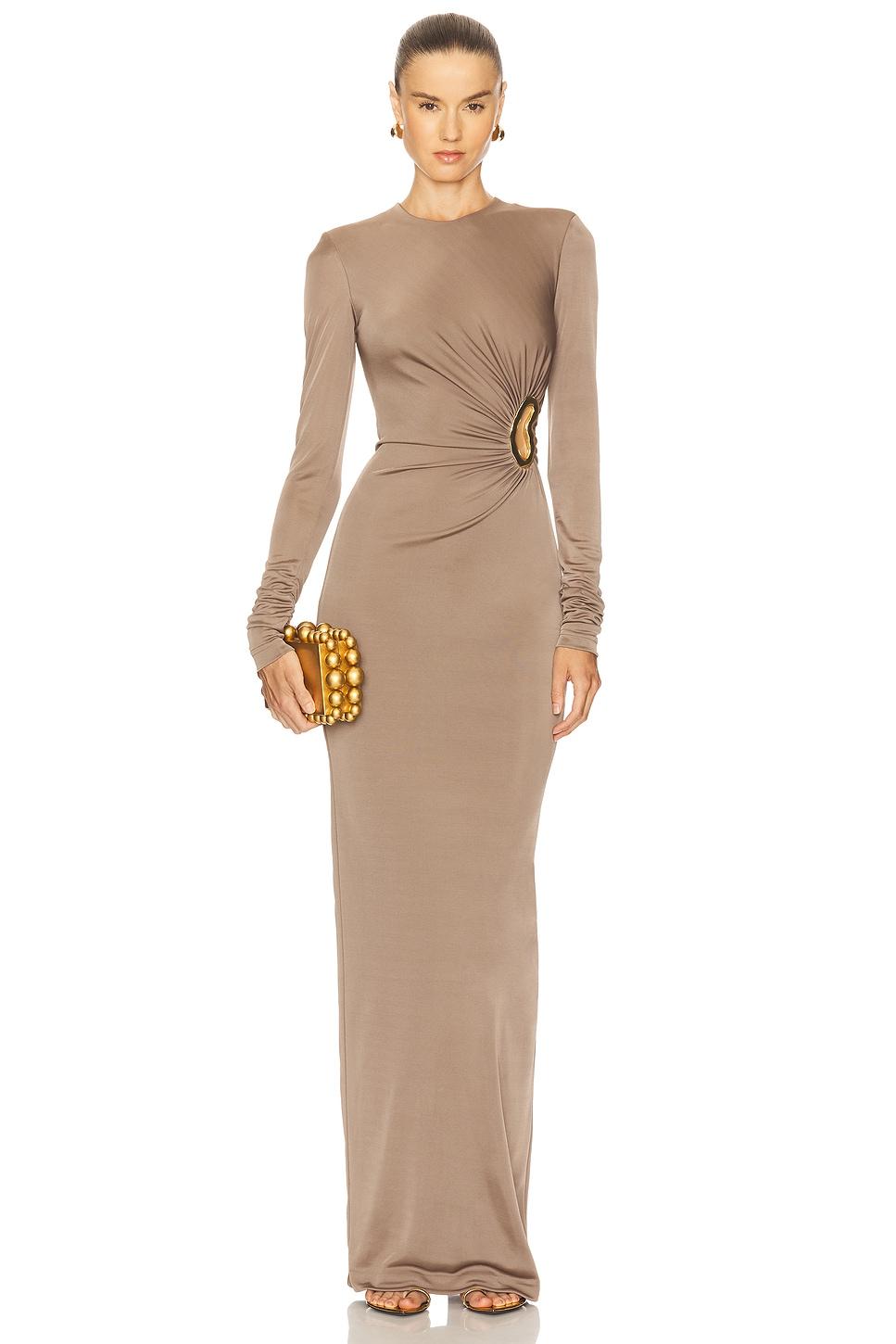 mischa long sleeve maxi dress