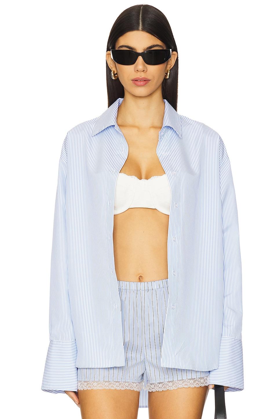 misha button up top