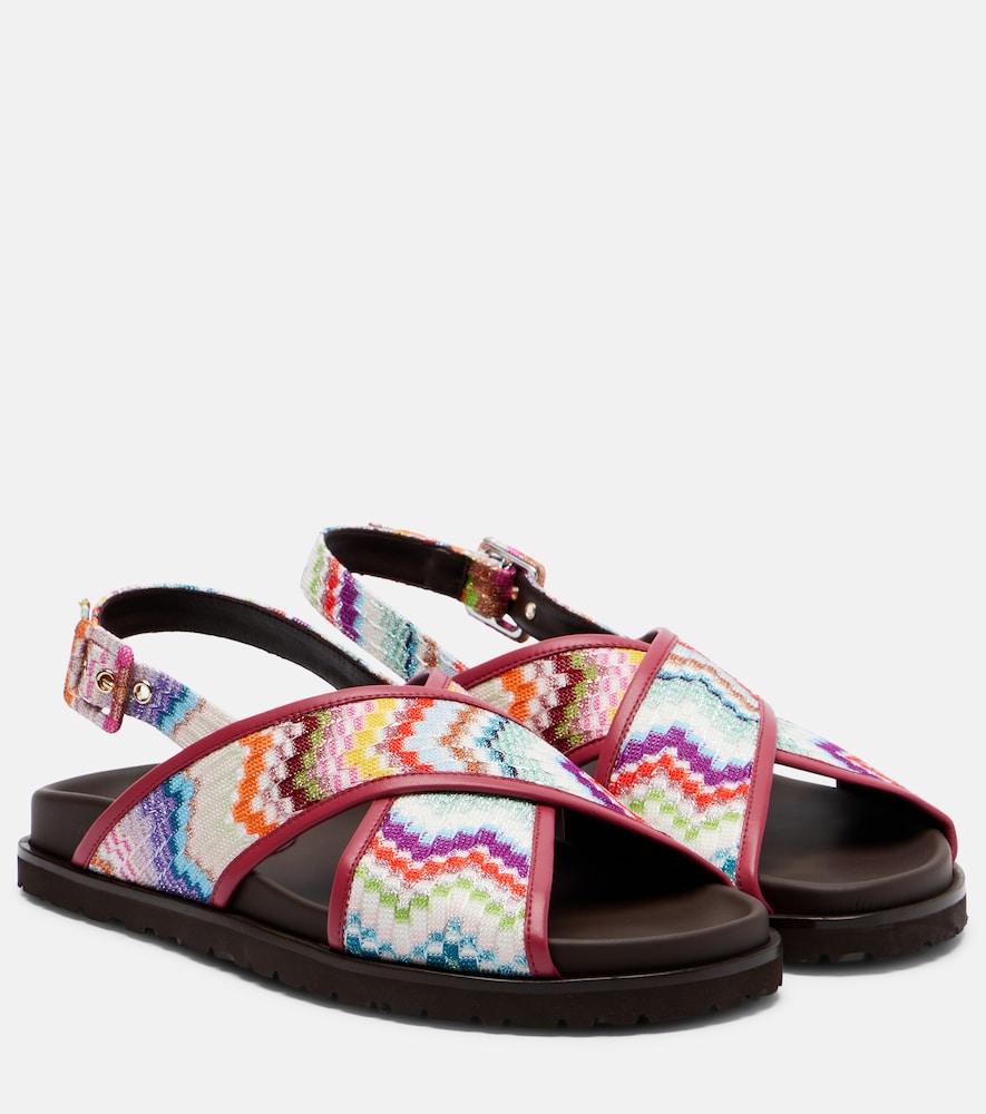 missoni allan zigzag sandals