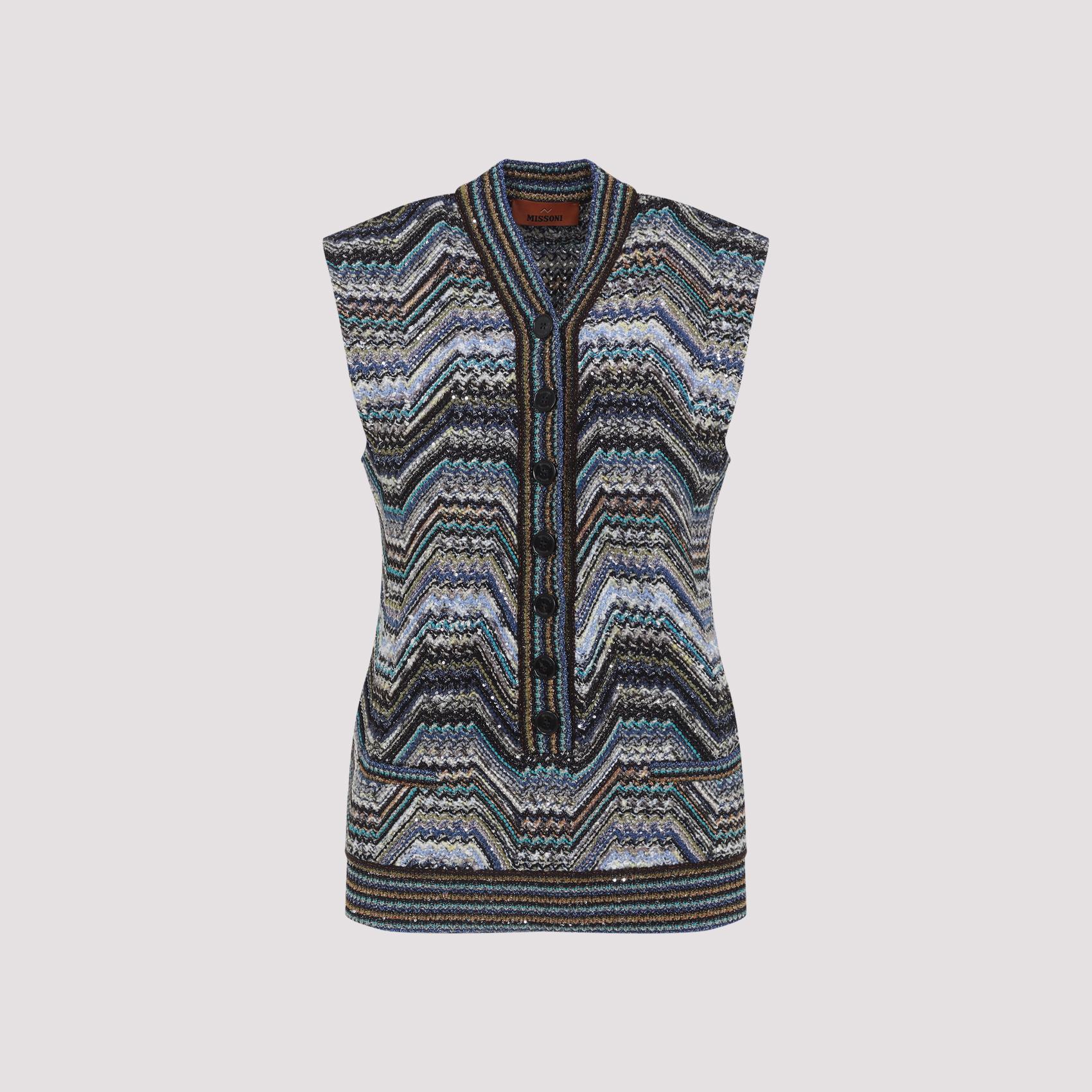 missoni caperdoni gilet multicolour - women