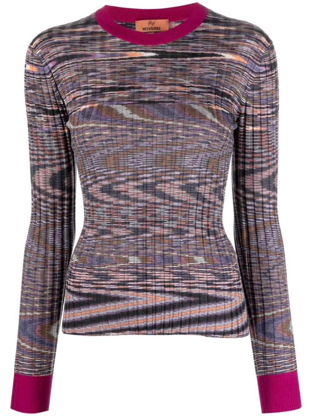 missoni cashmere and silk blend sweater