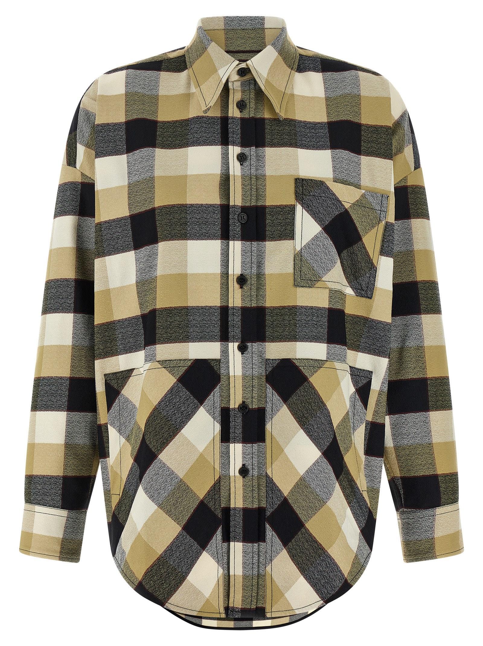missoni check pattern shirt