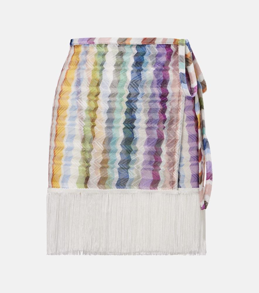 missoni fringed beach cover