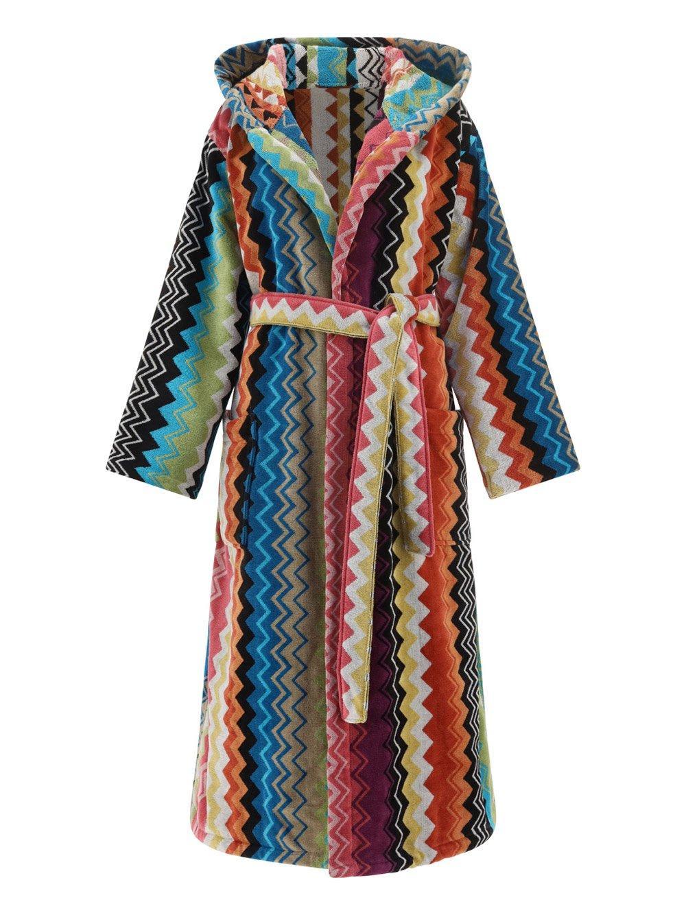 missoni giacomo belt waisted bathrobe