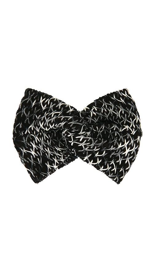 missoni headband in black,white.