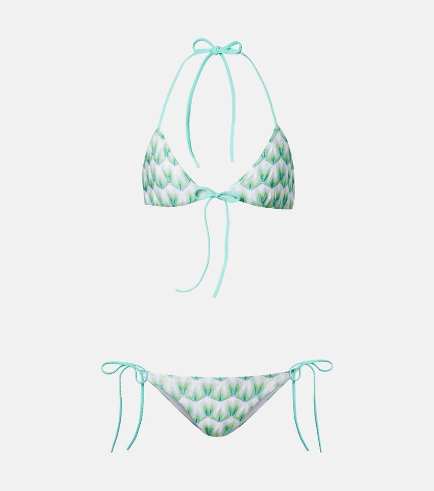 missoni knitted bikini
