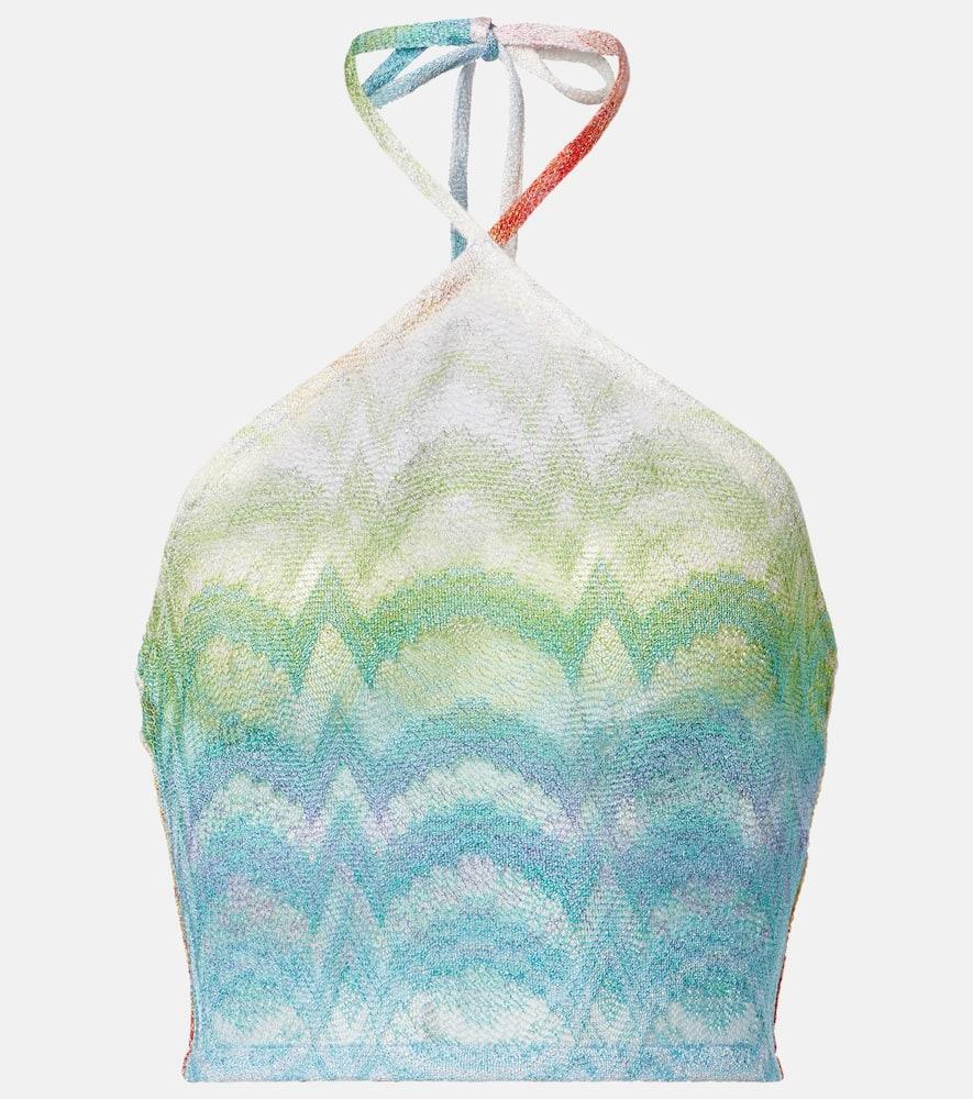 missoni knitted top