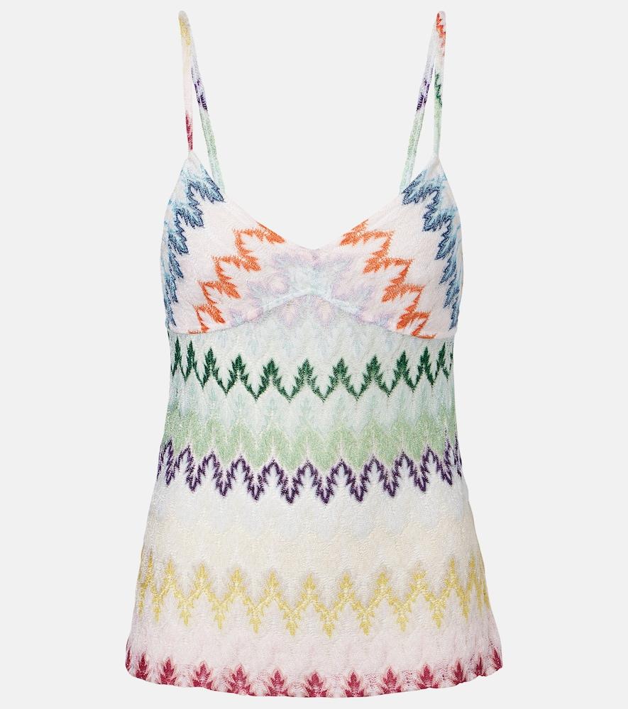 missoni lamé camisole