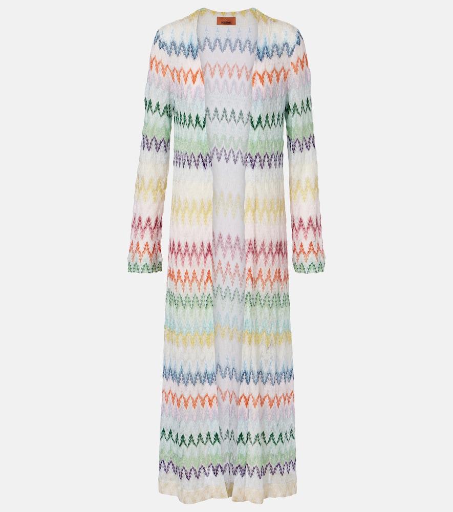 missoni lamé cardigan