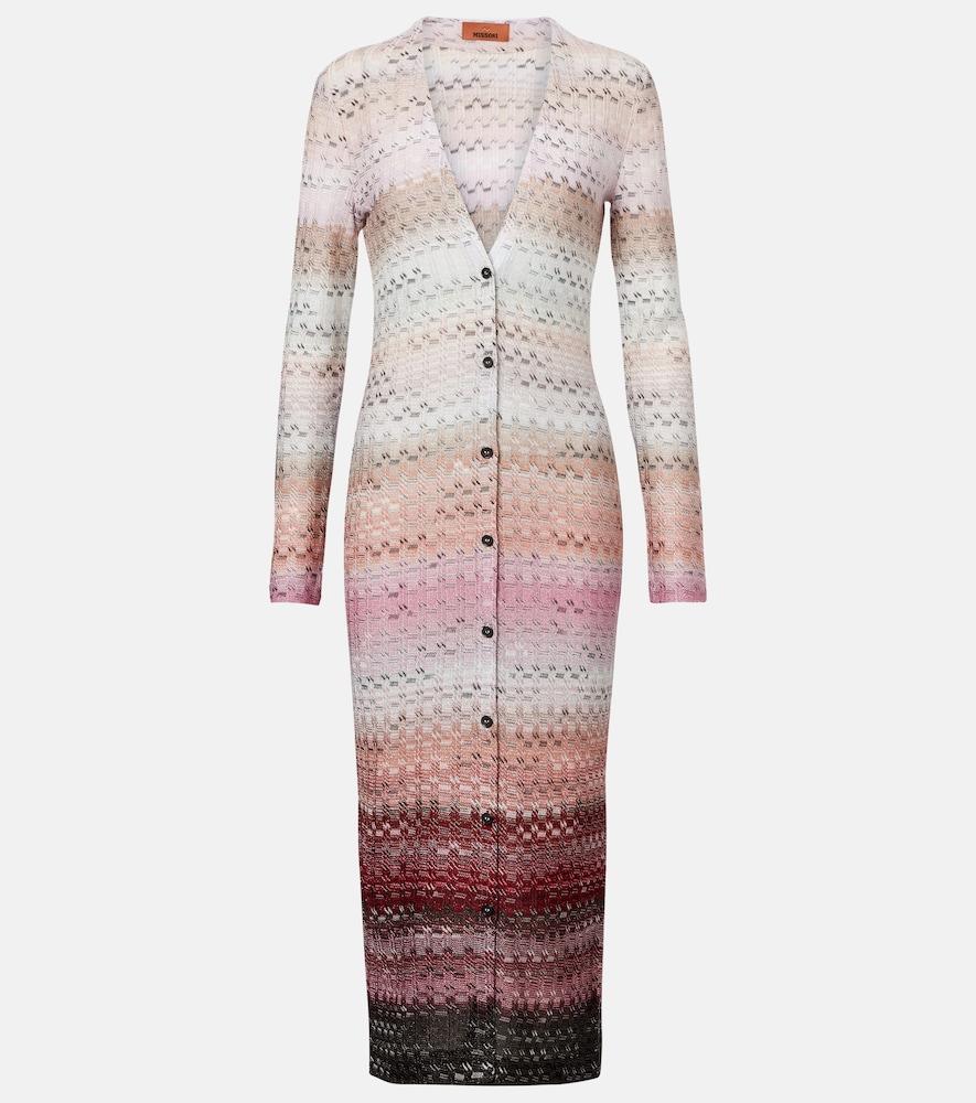 missoni lamé cardigan