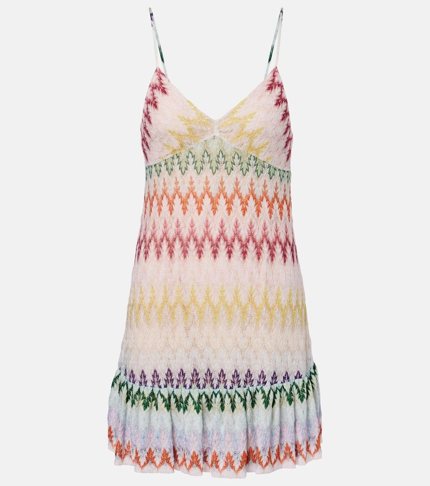 missoni lamé minidress