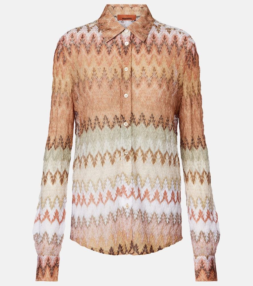 missoni lamé shirt