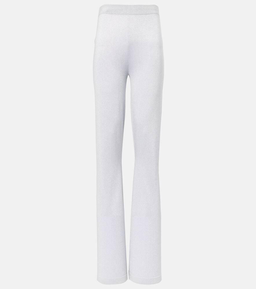 missoni lamé straight pants