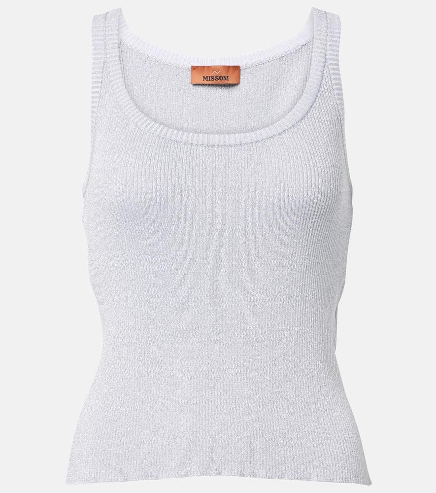 missoni lamé tank top