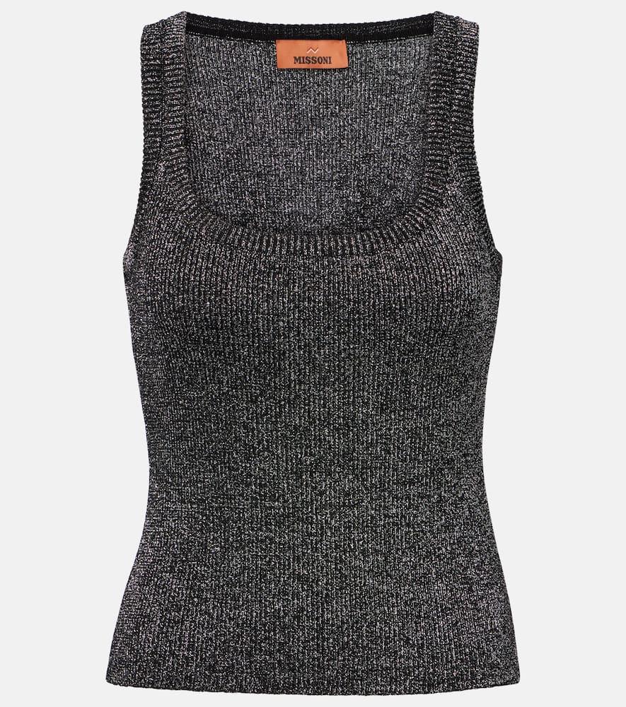 missoni lamé tank top