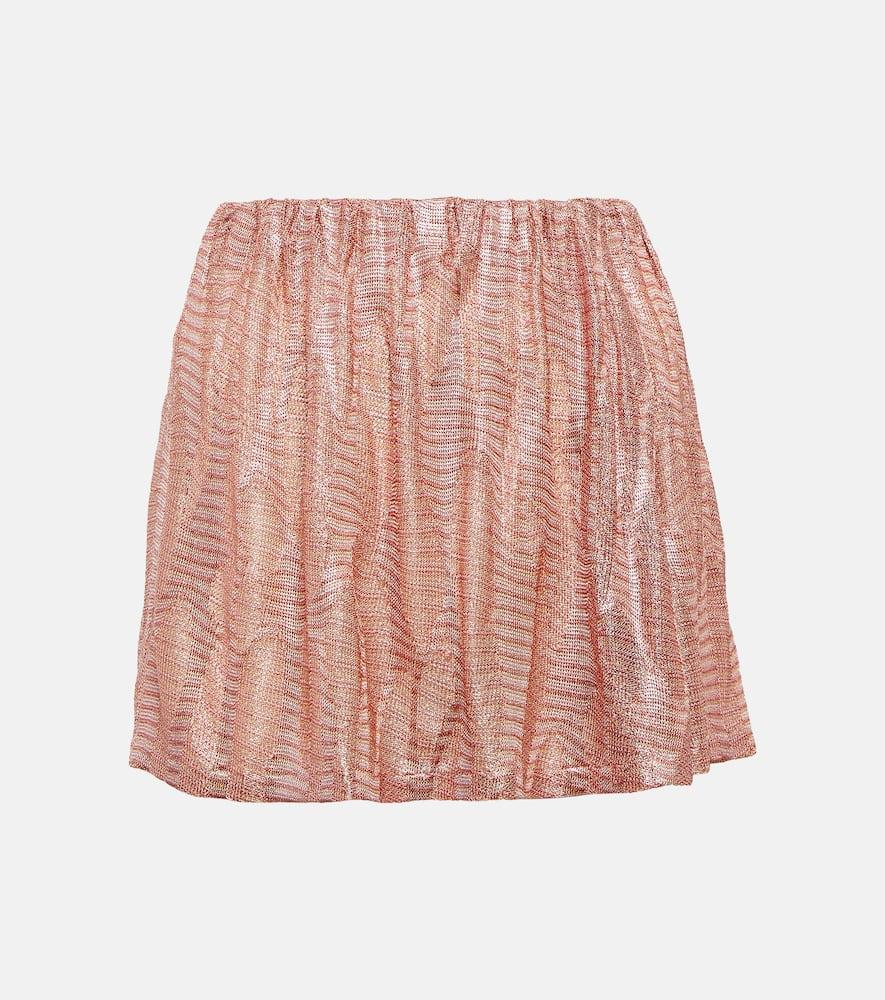 missoni mare jacquard miniskirt