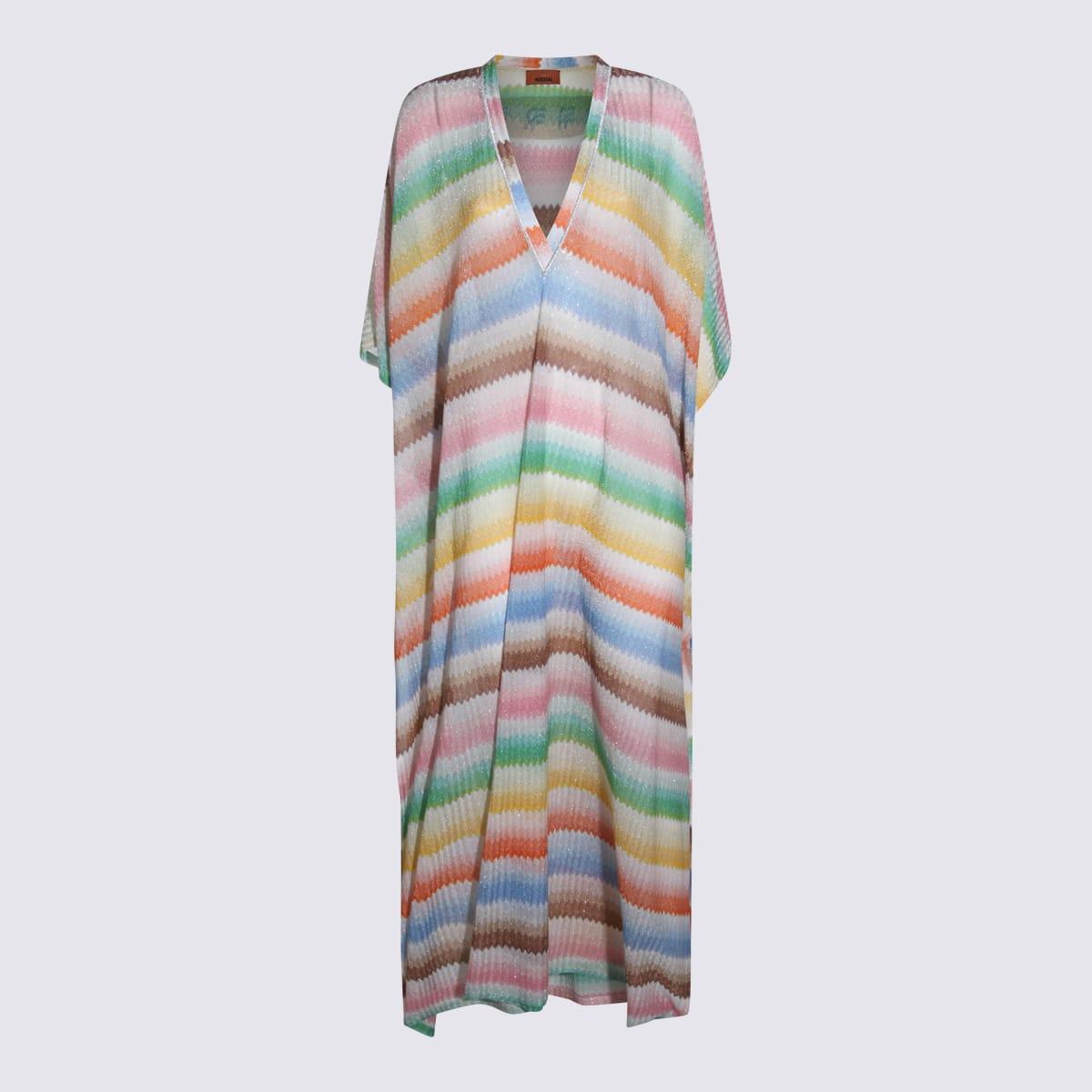 missoni multicolor maxi dress