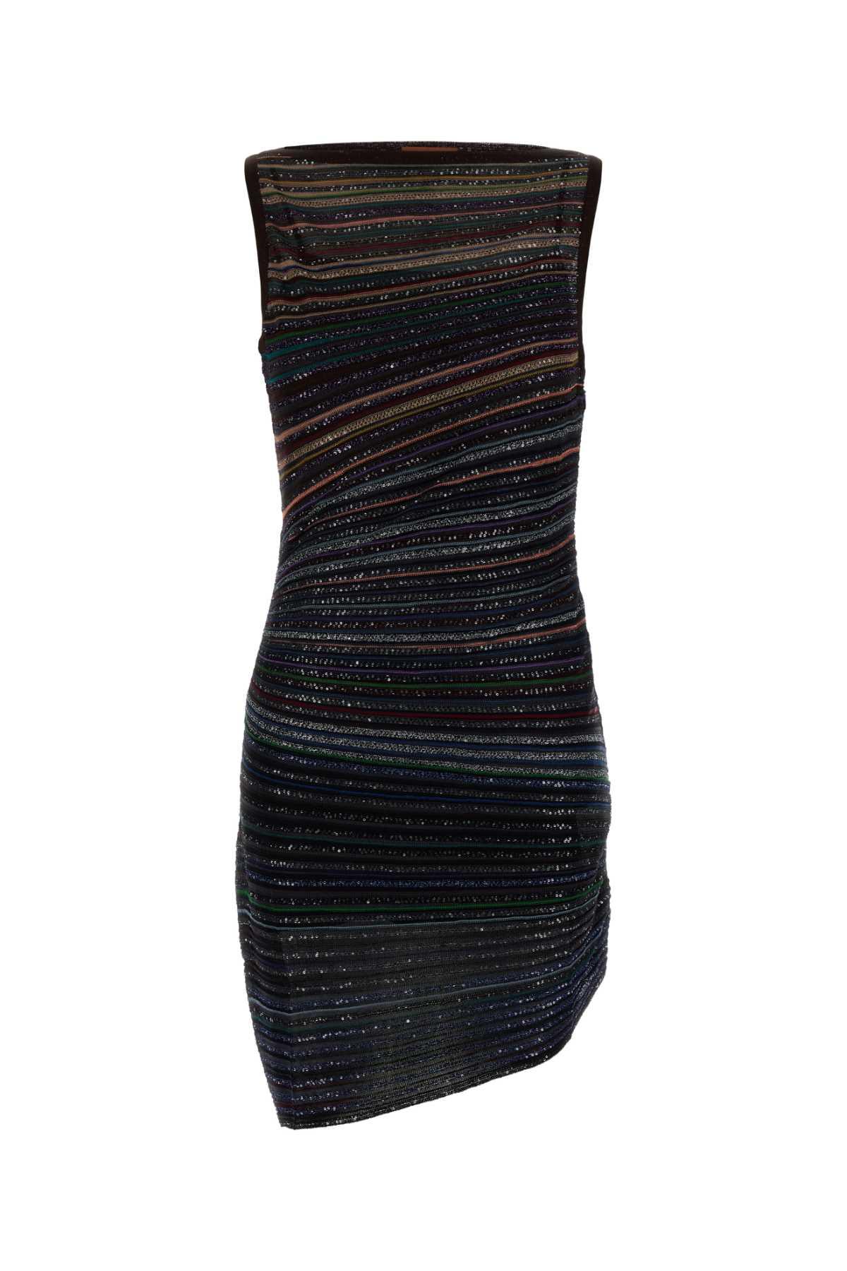 missoni multicolor viscose blend dress