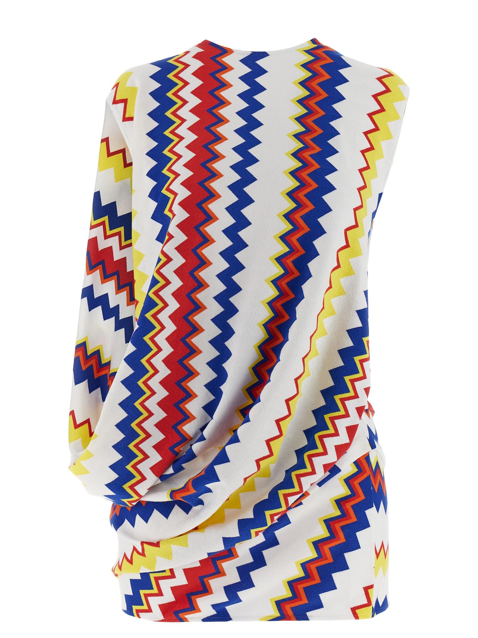 missoni peplos top multicolor viscose tops - women
