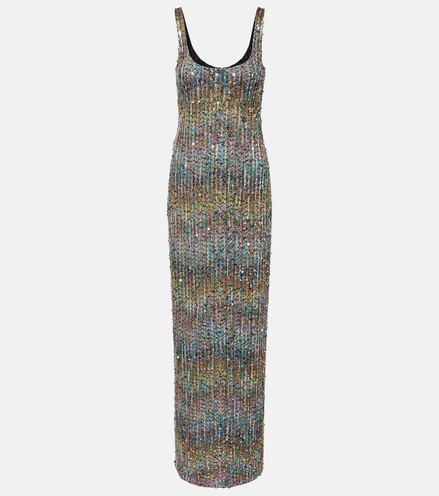 missoni sequined lamé gown