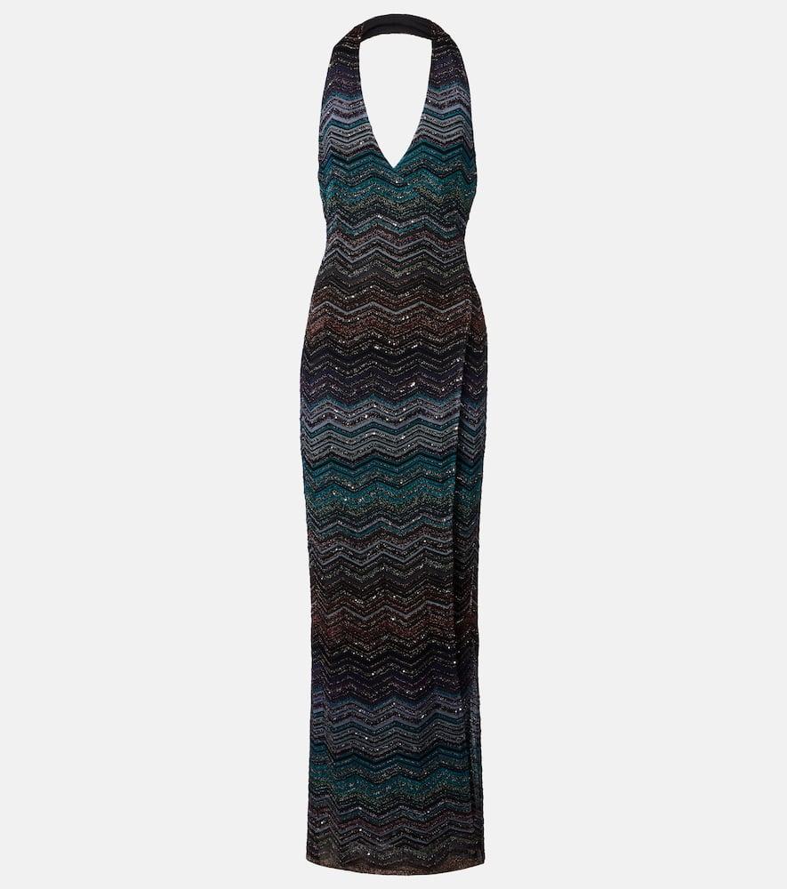 missoni sequined lamé gown